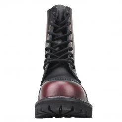 Angry Itch 8-Hole - Burgundy Rub-Off Leather Boots Men's Stuff