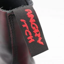 Angry Itch 8-Hole - Burgundy Rub-Off Leather Boots Men's Stuff