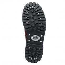 Angry Itch 8-Hole - Burgundy Rub-Off Leather Boots Men's Stuff