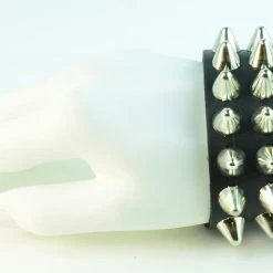 Funk Plus UK77 3-Row Large Conehead Wristband