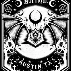 Bloody Rose Boutique Men's Stuff Bloody Rose Bat - Unisex T-Shirt 5 Bloody Rose Boutique Men's Stuff Bloody Rose Bat - Unisex T-Shirt