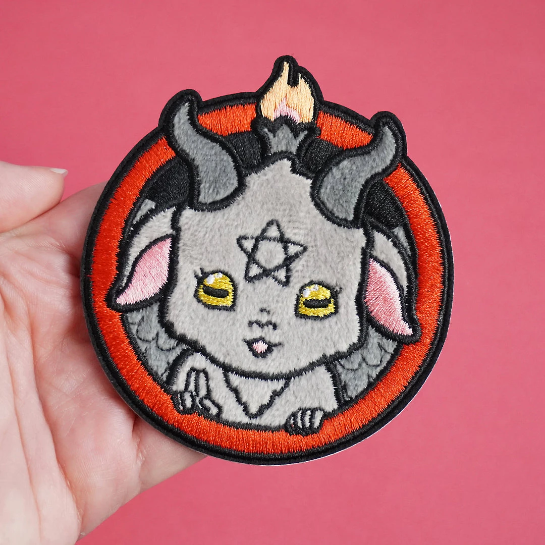 LuxCups Creative Patches Baphomet Patch 4 LuxCups Creative Patches Baphomet Patch