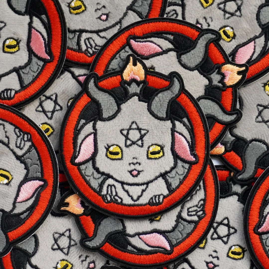 LuxCups Creative Patches Baphomet Patch 2 LuxCups Creative Patches Baphomet Patch