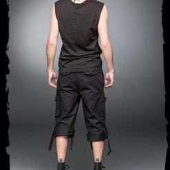 Queen Of Darkness Black Shorts With Side Pockets 10 Queen Of Darkness Black Shorts With Side Pockets