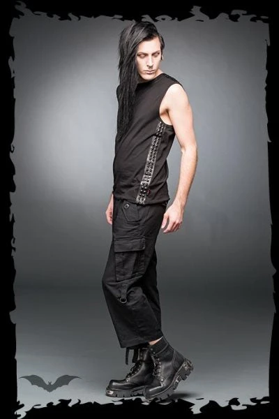 Queen Of Darkness Black Shorts With Side Pockets 7 Queen Of Darkness Black Shorts With Side Pockets