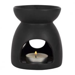 Gothic Gifts Black Triple Moon Cut Out Oil Burner Gift Ideas