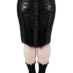 Killstar Cuts Like A Knife Midi Skirt 8 Killstar Cuts Like A Knife Midi Skirt