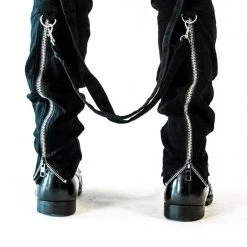 Lip Service Men's Stuff Cross Strap Stretch Jeans 8 Lip Service Men's Stuff Cross Strap Stretch Jeans