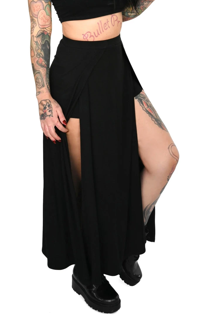 FOXBLOOD Darla Maxi Skirt With Built In Shorts Women's Stuff 3 FOXBLOOD Darla Maxi Skirt With Built In Shorts Women's Stuff