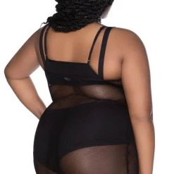 Killstar Feral AF Fishnet Dress - Black Women's Stuff