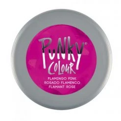 Hair And Makeup Punky Colour, Semi-Permanent Conditioning Hair Color, Flamingo Pink, 3.5 Fl Oz