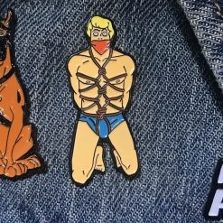 Geeky And Kinky Freddy Enamel Pin