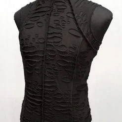 Shrine Future Shock T – Black Decayed Fabric