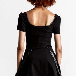 Killstar Women's Stuff Grave Rebellion Dress [BLACK]