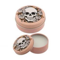 Other Gothic Gifts Skull & Roses Mint Lip Balm Tin