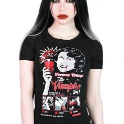 Killstar Forever Young Ringer Top Women's Stuff