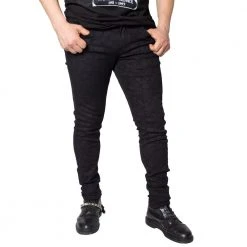Kreepsville666 Death Repeat Black Skinny Jeans Men's Stuff