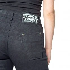 Kreepsville666 Death Repeat Black Skinny Jeans Men's Stuff