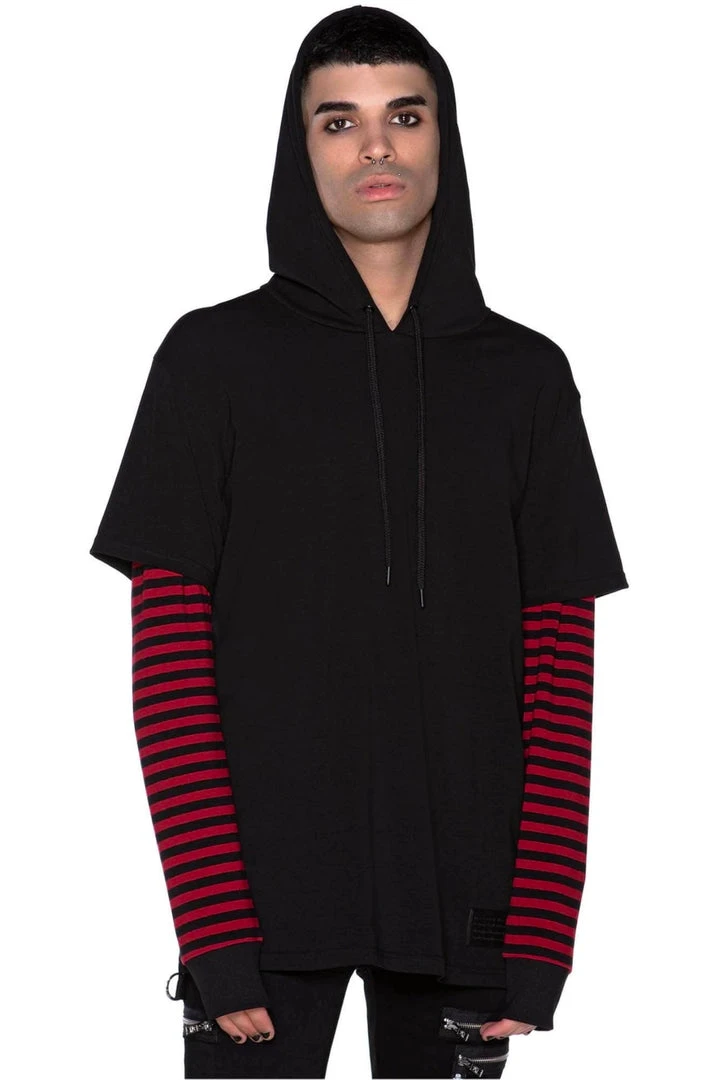 Killstar Jax Hooded Top - Blood Men's Stuff 3 Killstar Jax Hooded Top - Blood Men's Stuff