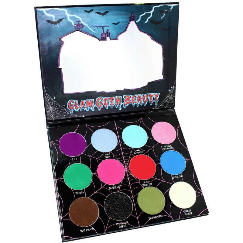Glam Goth Beauty Lily Munstar Palette Hair And Makeup 2 Glam Goth Beauty Lily Munstar Palette Hair And Makeup