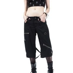 Lip Service Dagger Print Baby Tee Women's Stuff