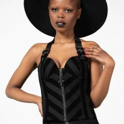 Killstar Merciless Halter Top Women's Stuff