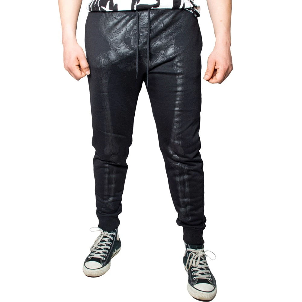 Kreepsville666 Skeleton Black Bone Jogger Pant Men's Stuff 5 Kreepsville666 Skeleton Black Bone Jogger Pant Men's Stuff