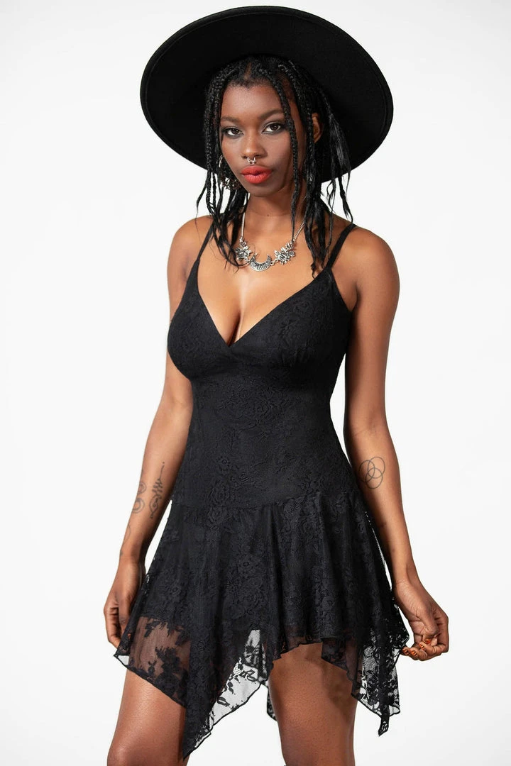 Killstar Moss Flower Lace Dress 2 Killstar Moss Flower Lace Dress