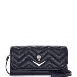 Lux De Ville Mini Hellraiser Tote Black And Midnight Sparkle Bags & Backpacks