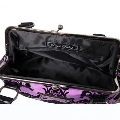 Rock Rebel Mistress Kisslock Bag In Purple Bags & Backpacks 5 Rock Rebel Mistress Kisslock Bag In Purple Bags & Backpacks