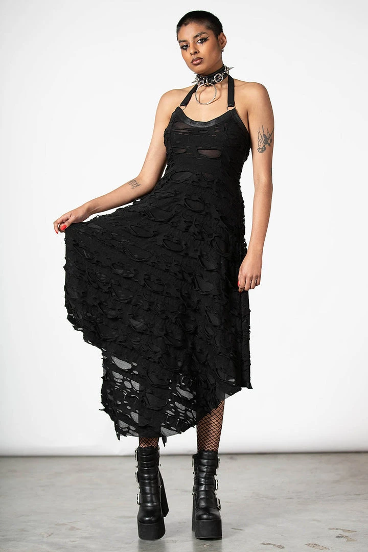 Killstar Nightwire Halter Dress 4 Killstar Nightwire Halter Dress