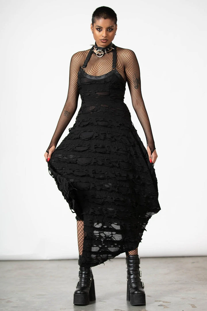 Killstar Nightwire Halter Dress 5 Killstar Nightwire Halter Dress