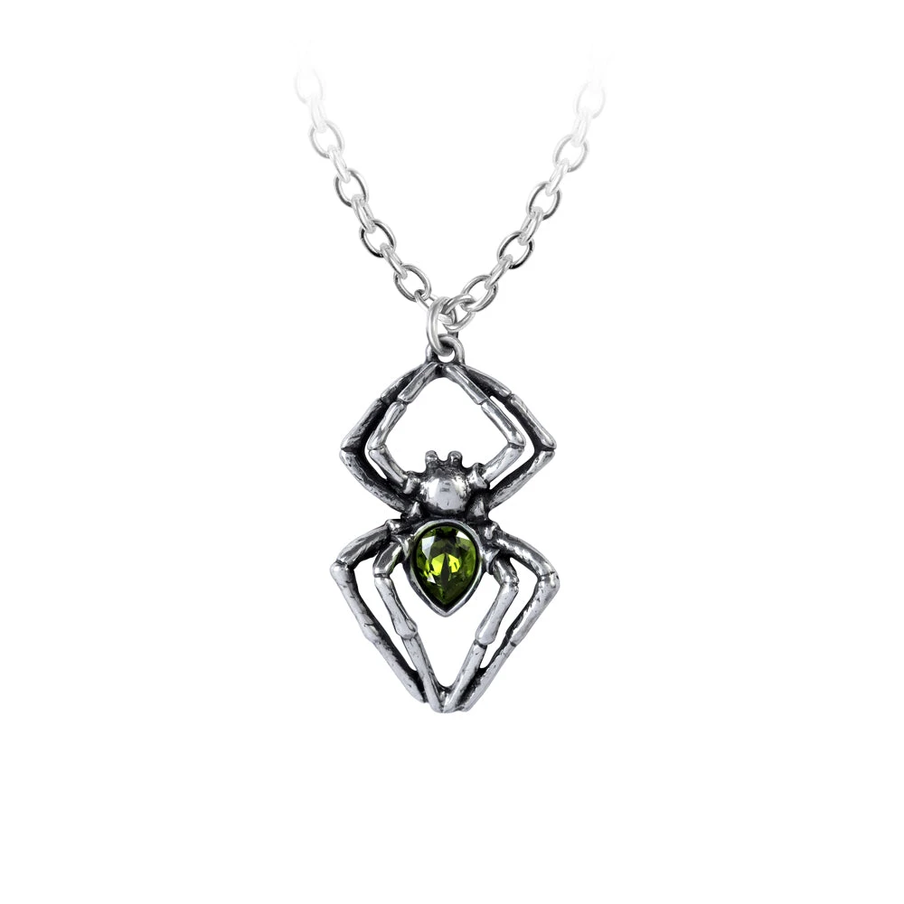Alchemy Of England Jewelry Emerald Spiderling Pendant 1 Alchemy Of England Jewelry Emerald Spiderling Pendant