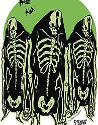 Poster Pop Pigors Misfit Ghouls Sticker
