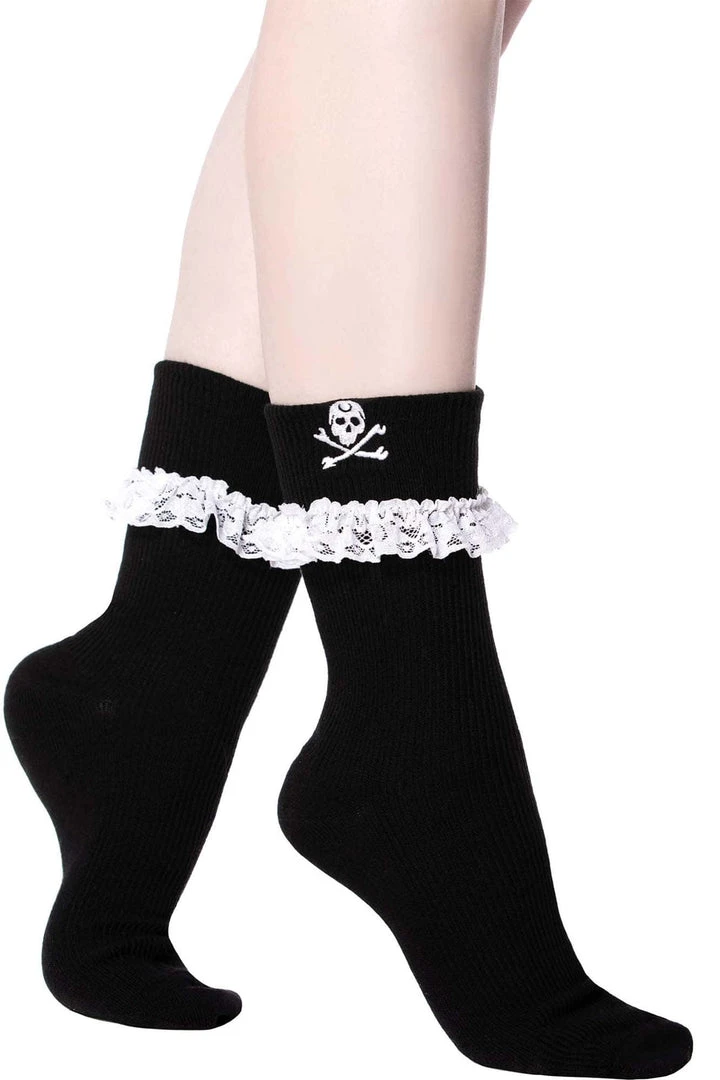 Killstar Gift Ideas Poisoned Mind Ruffle Socks 1 Killstar Gift Ideas Poisoned Mind Ruffle Socks