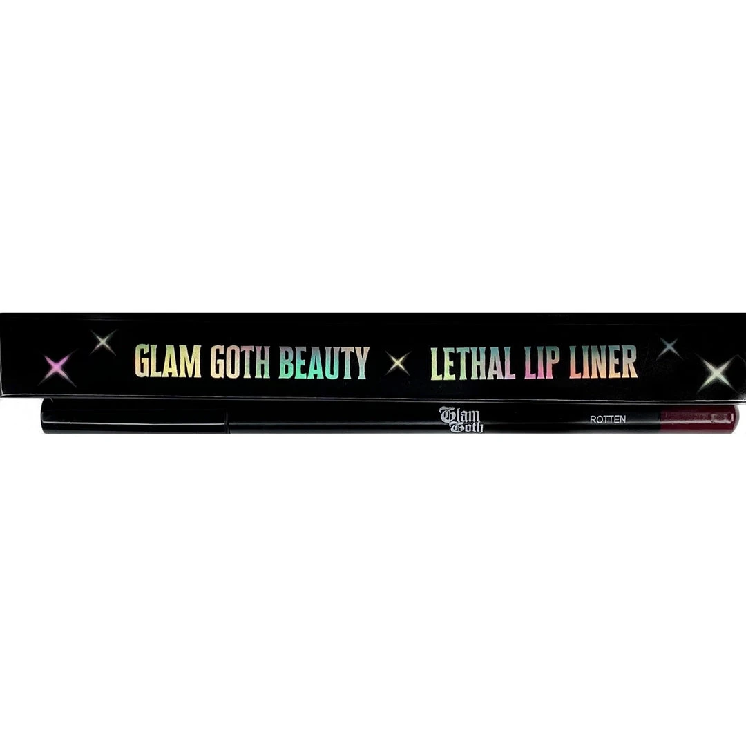 Glam Goth Beauty Rotten - Matte Burgundy Pencil Liner 2 Glam Goth Beauty Rotten - Matte Burgundy Pencil Liner