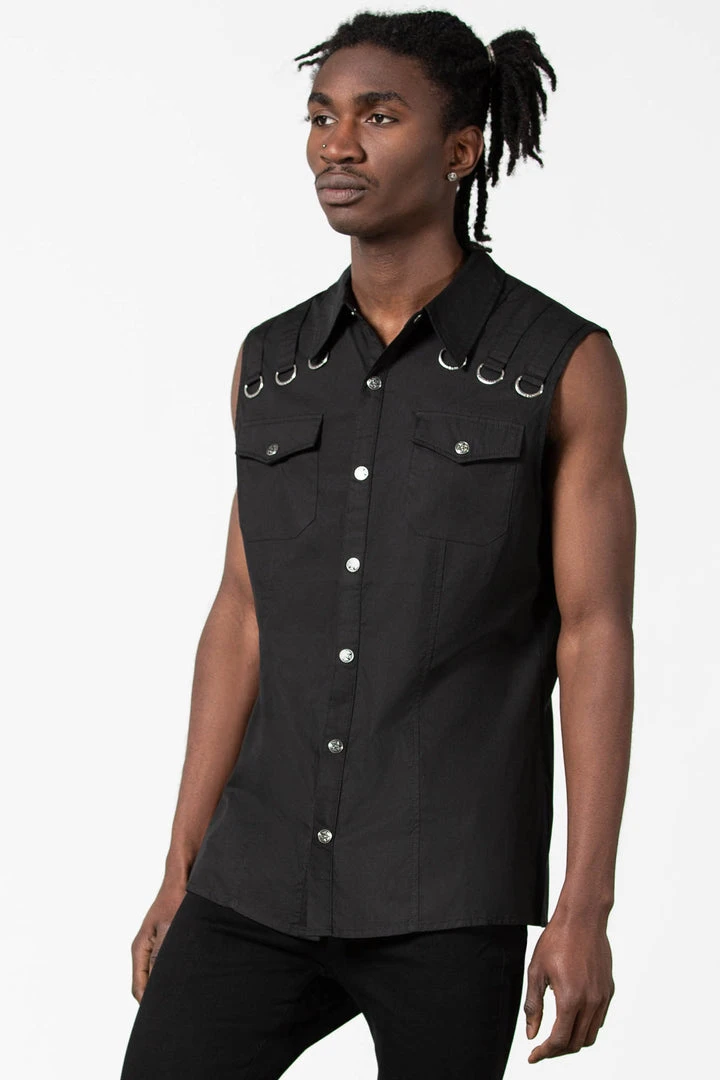 Killstar Riodan Button-Up Vest 3 Killstar Riodan Button-Up Vest