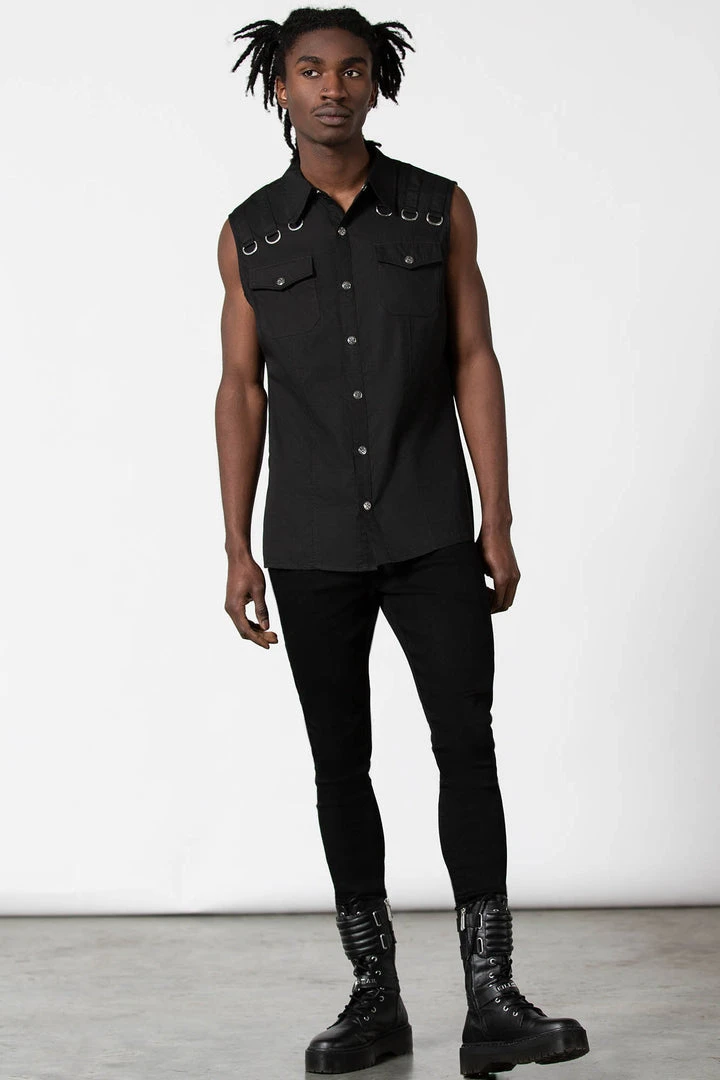 Killstar Riodan Button-Up Vest 4 Killstar Riodan Button-Up Vest