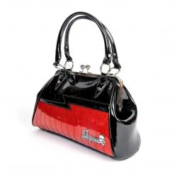 Sourpuss Bags & Backpacks Shock Me Handbag - Black/Red