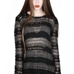 Killstar Strange Daze Faux- Mohair Sweater