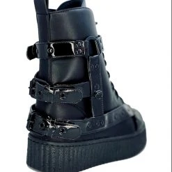 Strange Cvlt Disorder 2 Black Boot Footwear