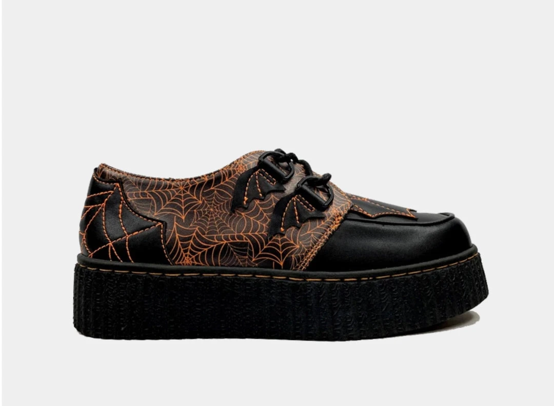 Strange Cvlt Krypt Spiderweb - Orange/Black Men's Stuff 1 Strange Cvlt Krypt Spiderweb - Orange/Black Men's Stuff