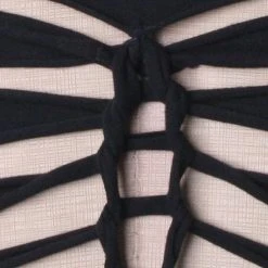 Punk Rave Gothic Burnt Flower Top