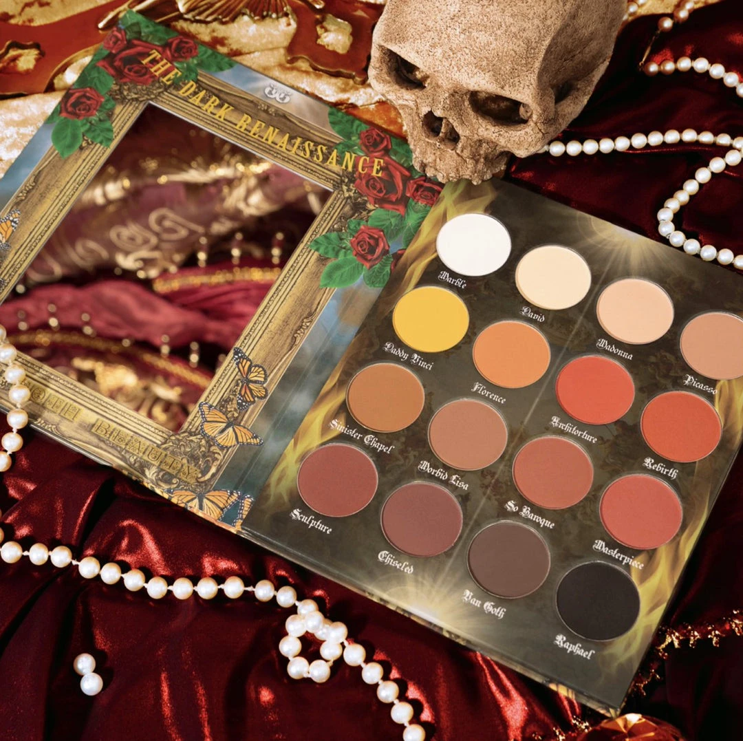 Glam Goth Beauty Hair And Makeup The Dark Renaissance Palette 2 Glam Goth Beauty Hair And Makeup The Dark Renaissance Palette