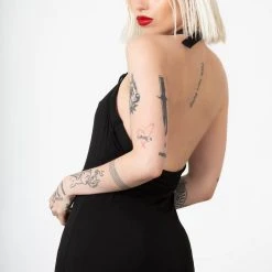 Killstar Women's Stuff Tristania Maxi Halter Dress 19 Killstar Women's Stuff Tristania Maxi Halter Dress