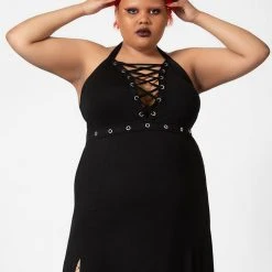 Killstar Women's Stuff Tristania Maxi Halter Dress 17 Killstar Women's Stuff Tristania Maxi Halter Dress