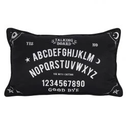 Gothic Gifts Black And White Ouija Board Cushion Gift Ideas