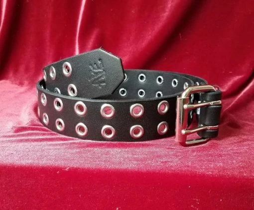 Ape Leather Two Row Eyelet Belt