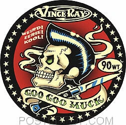 Poster Pop Vince Ray Goo Goo Muck Sticker 1 Poster Pop Vince Ray Goo Goo Muck Sticker