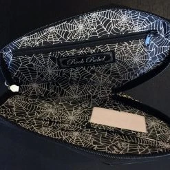 Rock Rebel Lily Bat Coffin Wallet Wallets